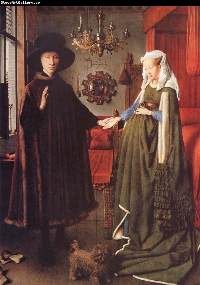 Jan Van Eyck Giovanni Aronolfini und seine Braut Giovanna Cenami